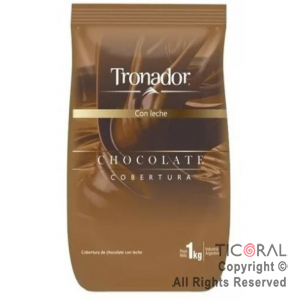 CHOCOLATE COBERTURA LECHE TRONADOR X 1 KG